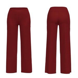 VKY & CO Women's Stretch Crepe Palazzo Pants